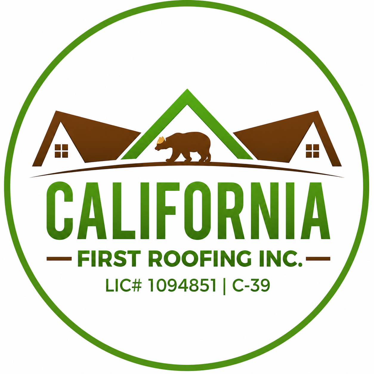 California First Roofing San Diego logo
